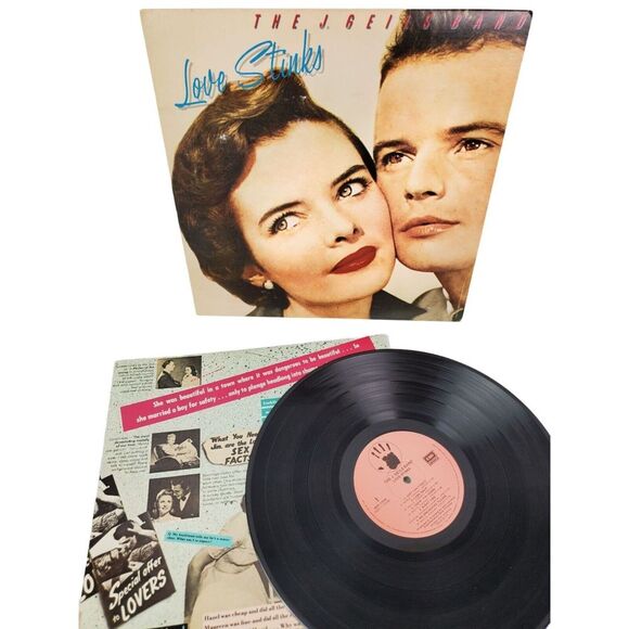J Geils Love Stinks‎ Vinyl Record Used